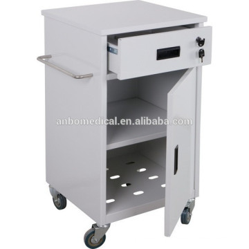 medical bedside locker with castors